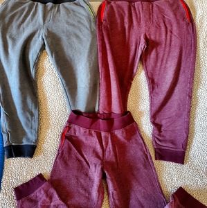 Lot of 3 boys sweat pants